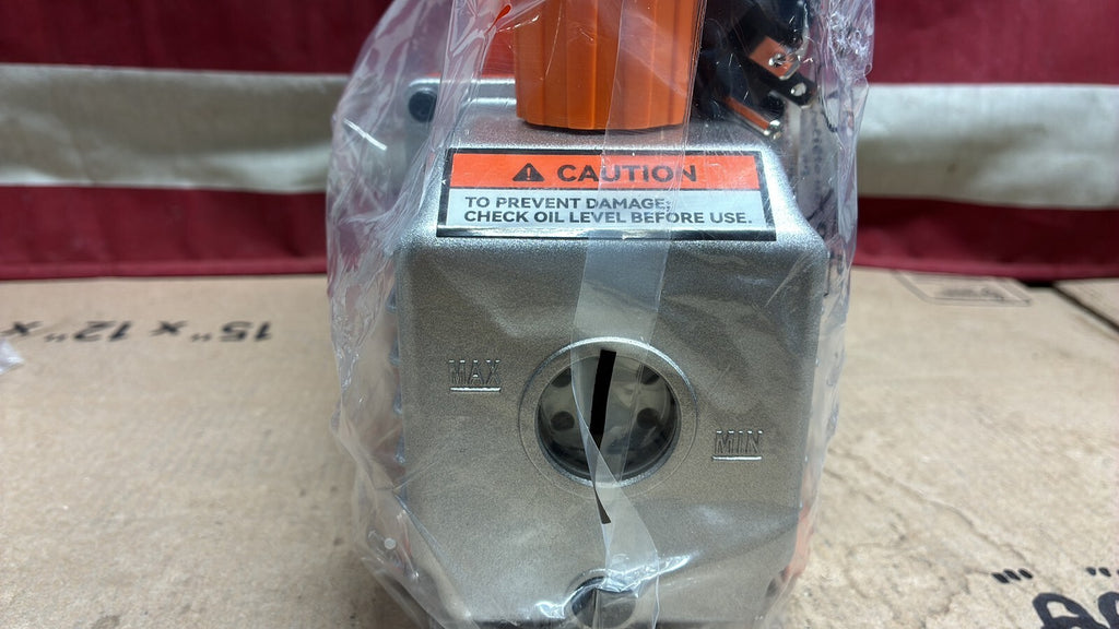 VEVOR VP135 4 CFM 1/3 HP HVAC Single Stage Rotary Vane Vacuum Pump