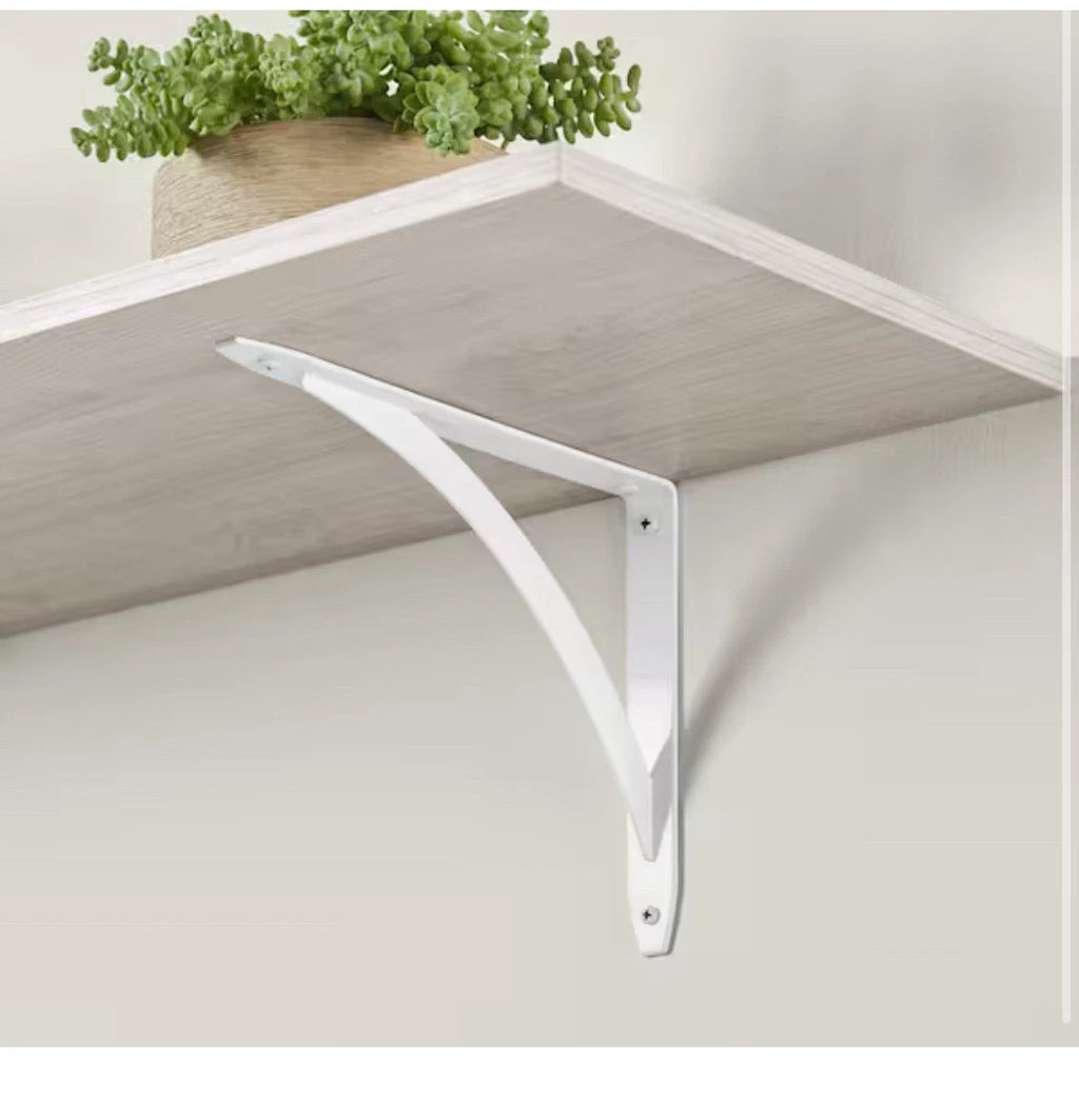 10-Pack Everbilt 10" White Cove Arch Decorative Shelf Brackets NEW