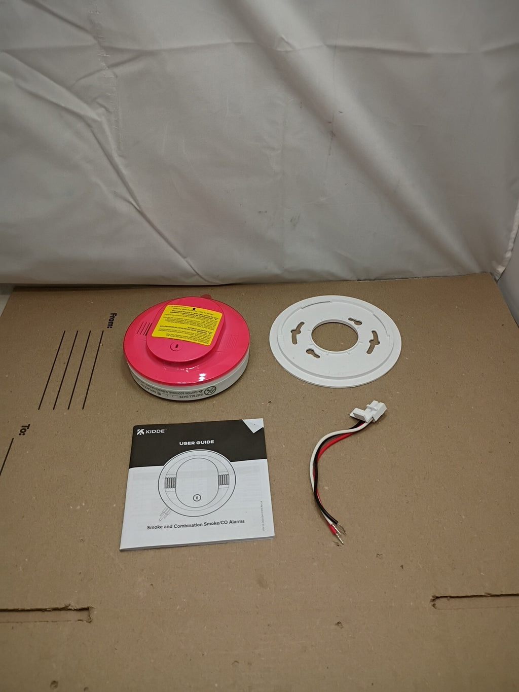 Kidde 20SAR Detect Inter Connected Hardwired w/Battery Back-up Smoke Alarm