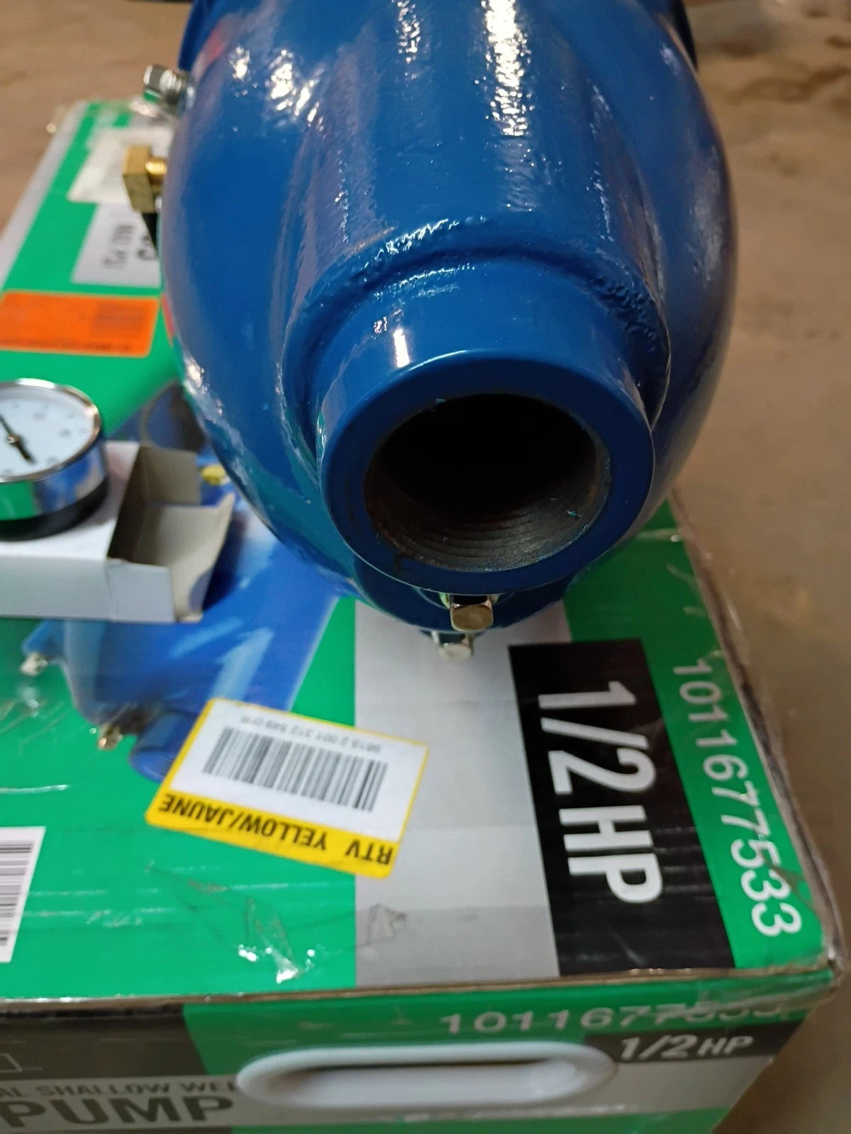 Everbilt Shallow Well Jet Pump Cast Iron 1/2HP HDSWJ5 (Read Description)