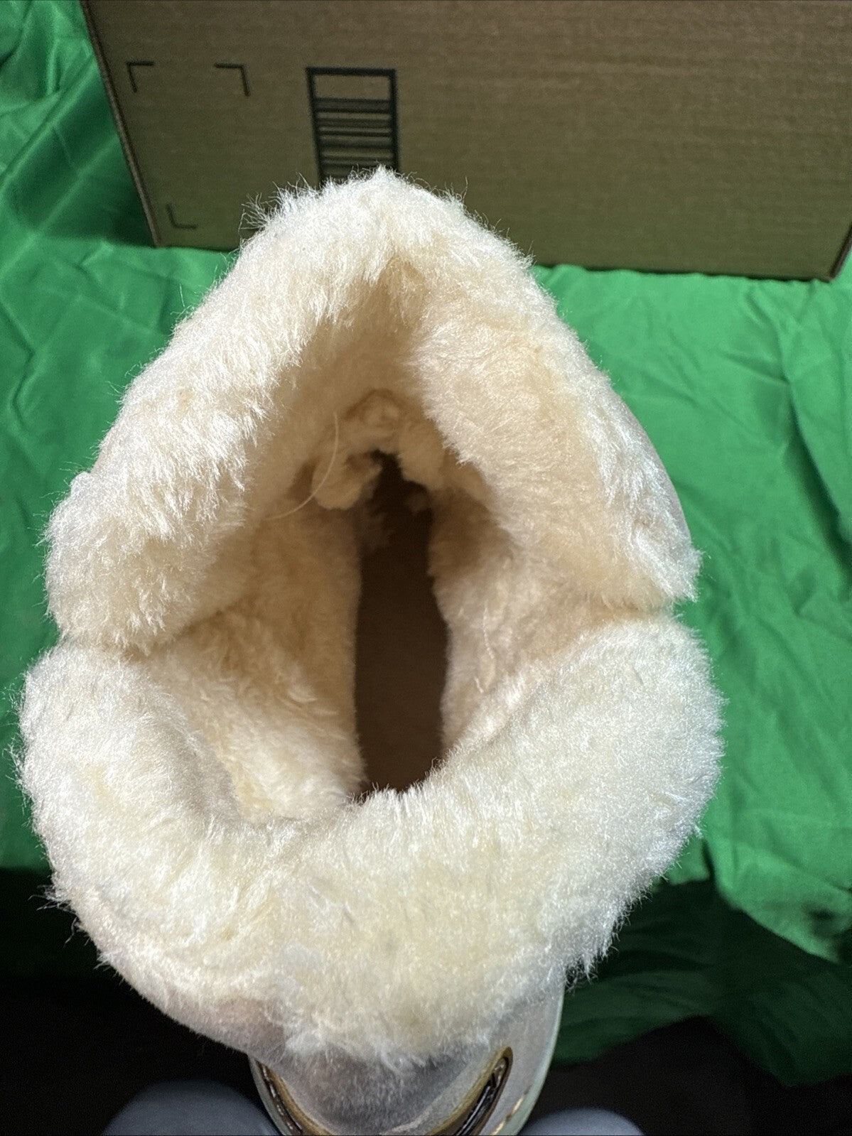 Women's Classic Non-Slip Ankle Snow Boots Warm Fur Lining Boots Fashion. Size 10
