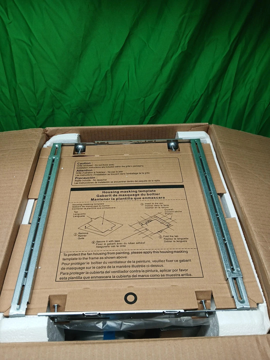 Panasonic FV-0511VQC1 110 CFM 0.3 Sone Ceiling Mounted Exhaust NEW OPEN BOX