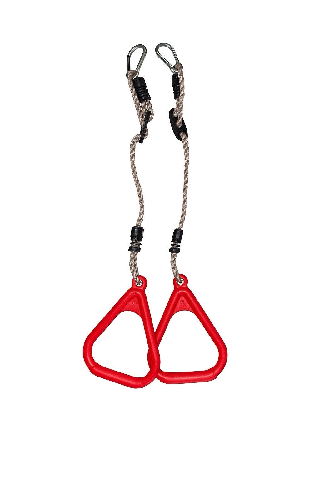 Replacement Adjustable Playground Swing Rings Ladder Rope Equipment - 220lbs Max
