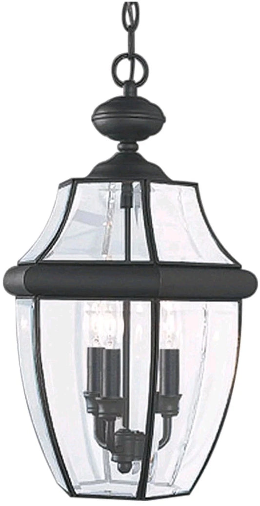 Sea Gull Lighting 6039-12 Lancaster Traditional Three - Light Outdoor Pendant OB