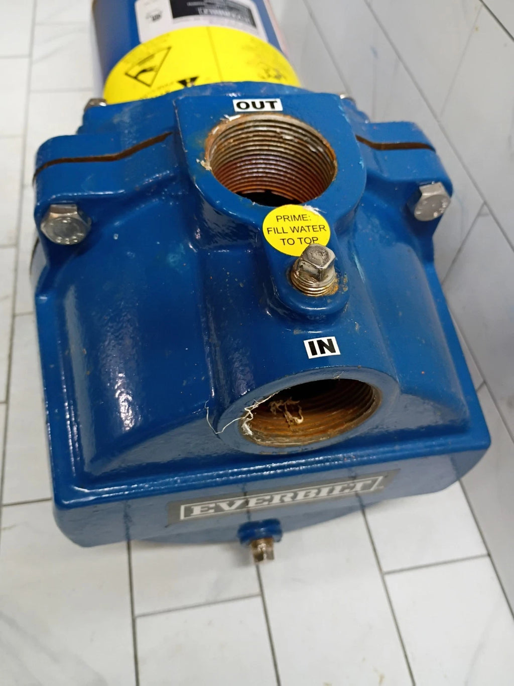 Everbilt HDLS15, 1-1/2 HP Cast Iron Lawn Irrigation Pump 61 GPM 51 PSI Part Only