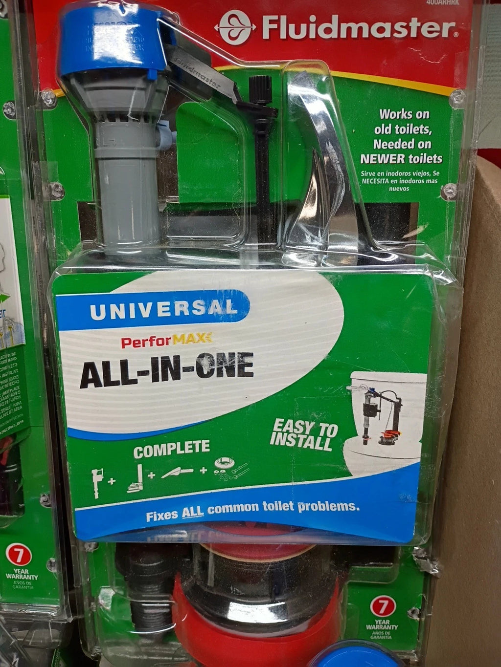 12pk Fluidmaster Universal Complete Toilet Rebuild Repair Kit 10" H 400ARHRK. OB