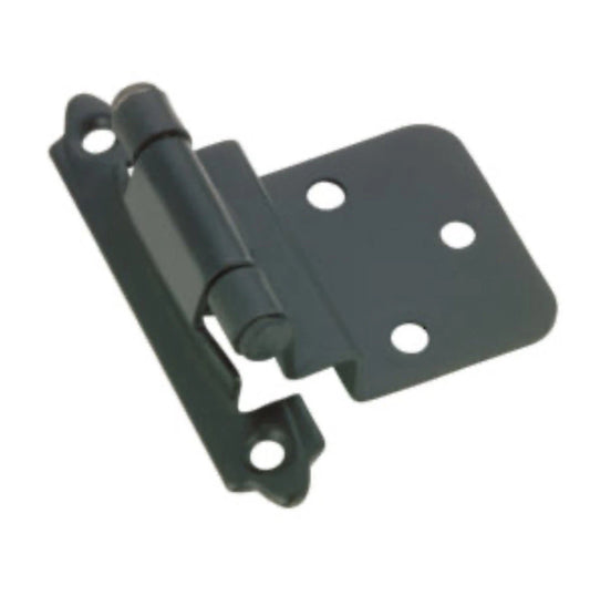 Lot Of 60 Richelieu Semi-Concealed Self-Closing Hinge Matte Black BP138900.