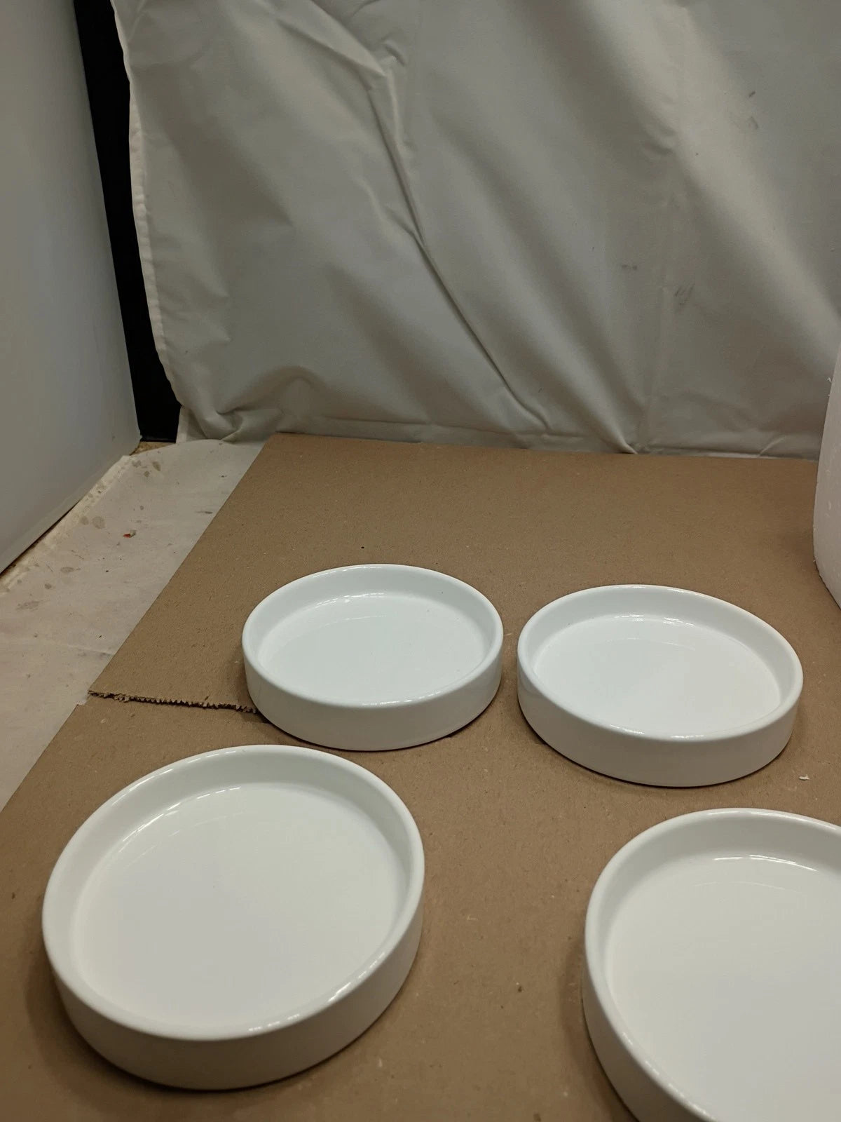 4Pack Ceramic Plant Saucer Pot Tray Planter Saucers