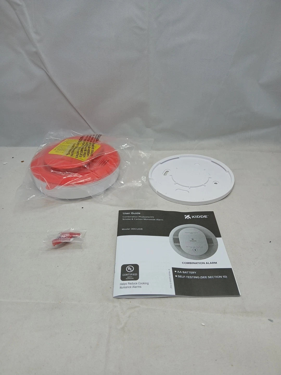 Kidde Detect 30CUDR / 21032830 Combination Smoke & Carbon Monoxide Alarm, White