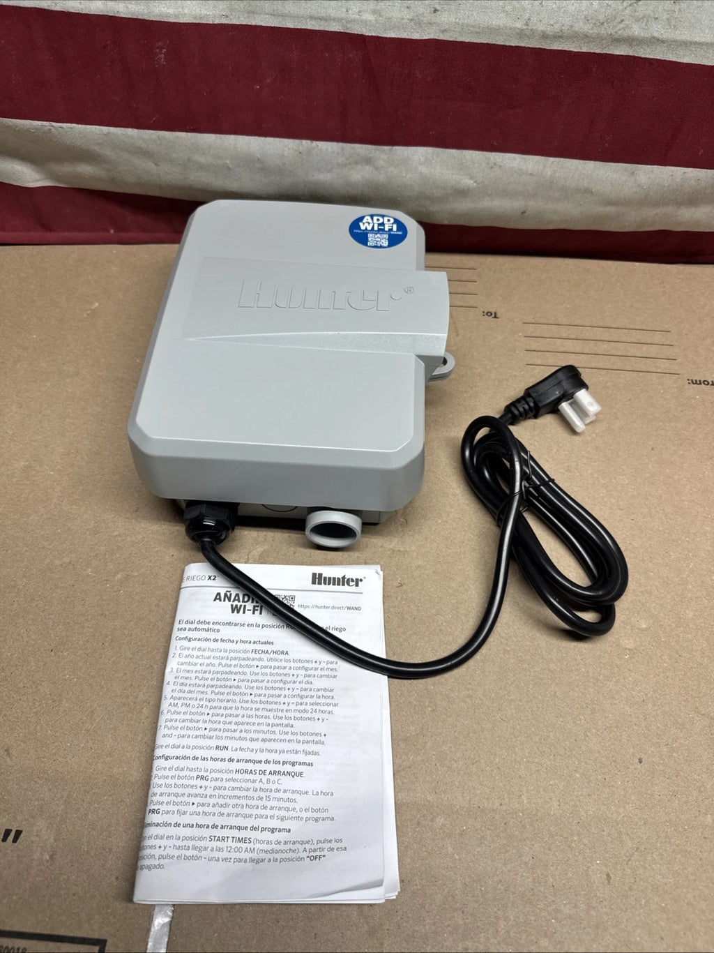 8 Zone Sprinkler Controller Outdoor Irrigation Timer Weather Based Scheduling