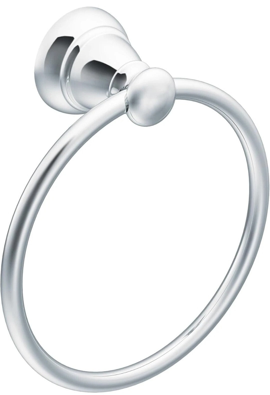 Moen Y2686CH Banbury Bathroom / Kitchen Towel Ring, Chrome Finish