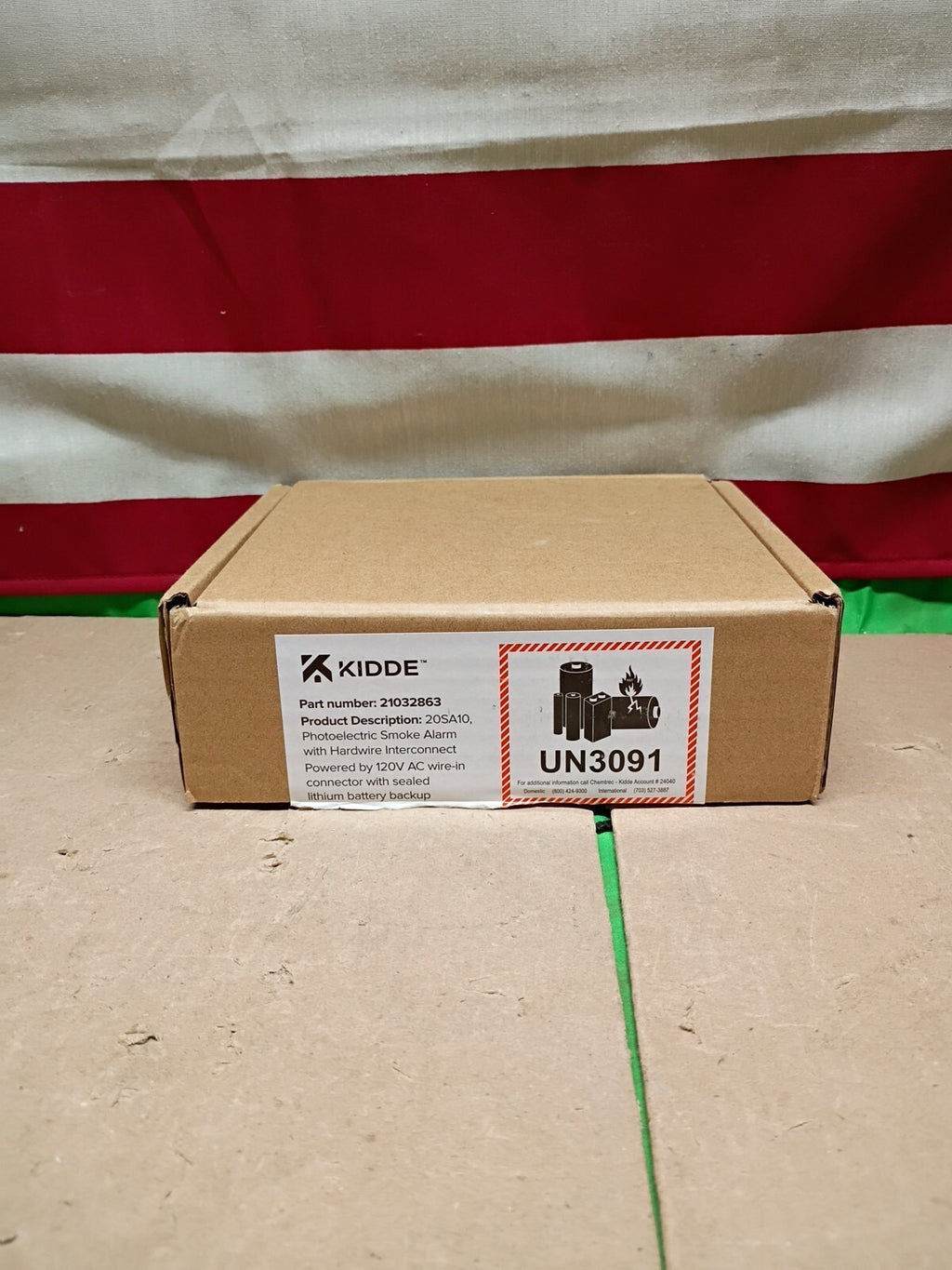 Kidde 20SA10 Hardwired Smoke Detector, 10-Year Battery , Interconnectable