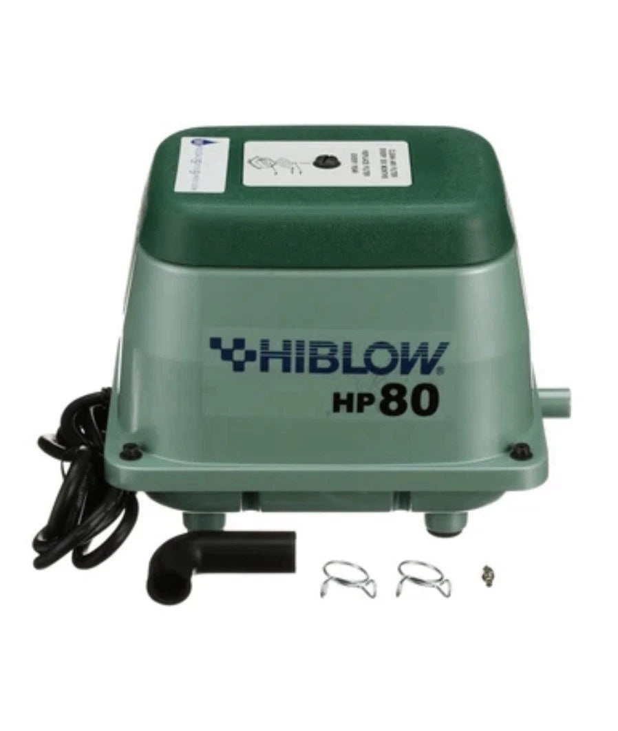 HIBLOW HP-80 Aluminum Linear Diaphragm AC Septic Air Pump