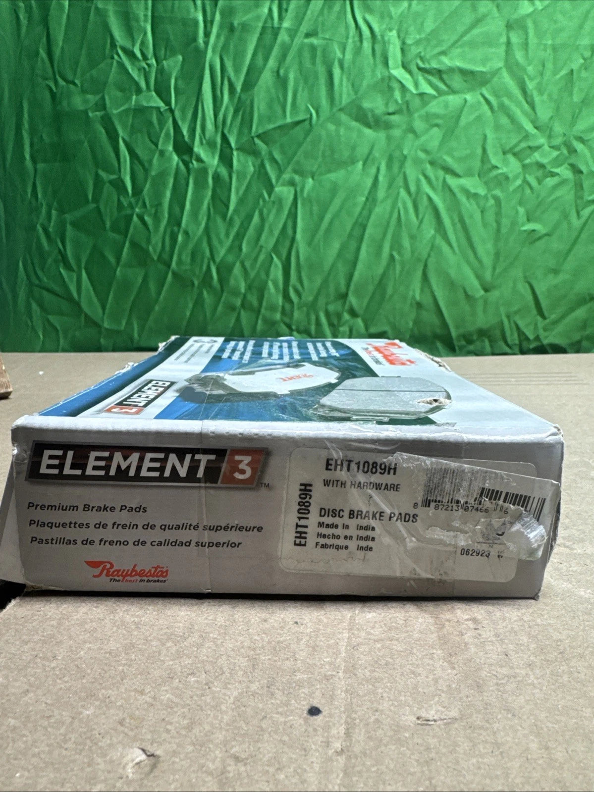 Raybestos EHT1089H Raybestos Element3 Hybrid Brake Pad Set