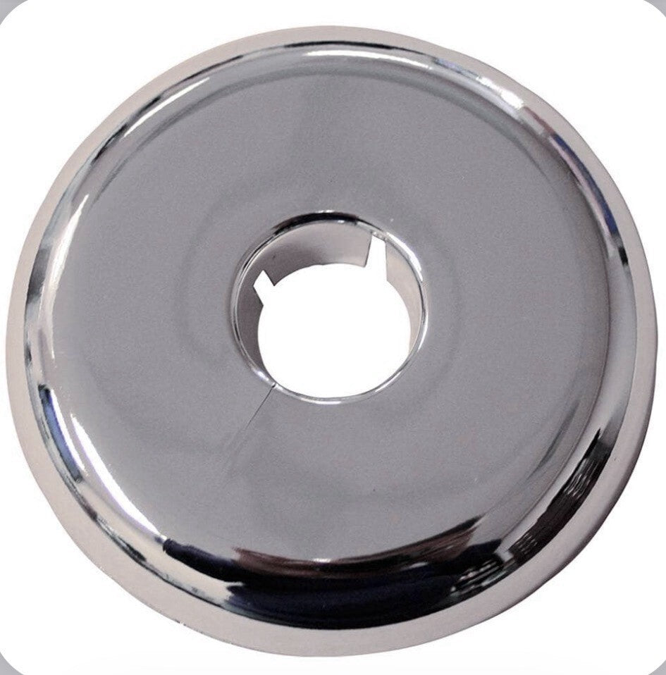 (Box of 12) 4" CTS Flexible Plastic Floor and Ceiling Plate F06401