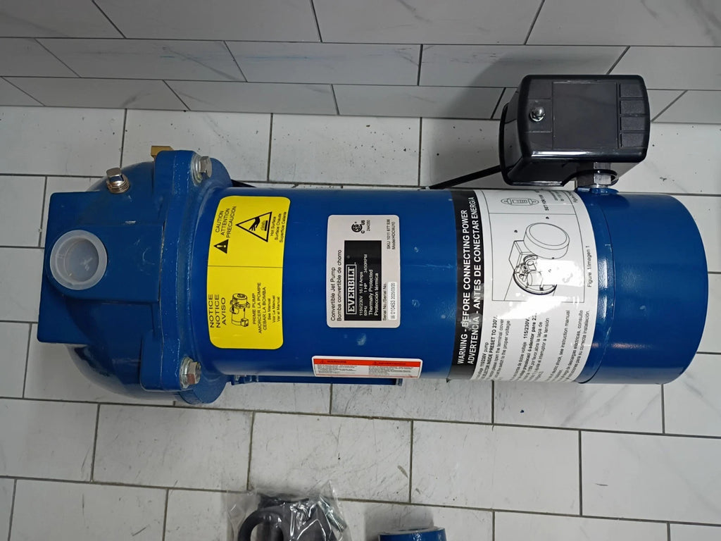 Everbilt HDCWJ10, 1 HP Professional Convertible Jet Pump PARTS ONLY