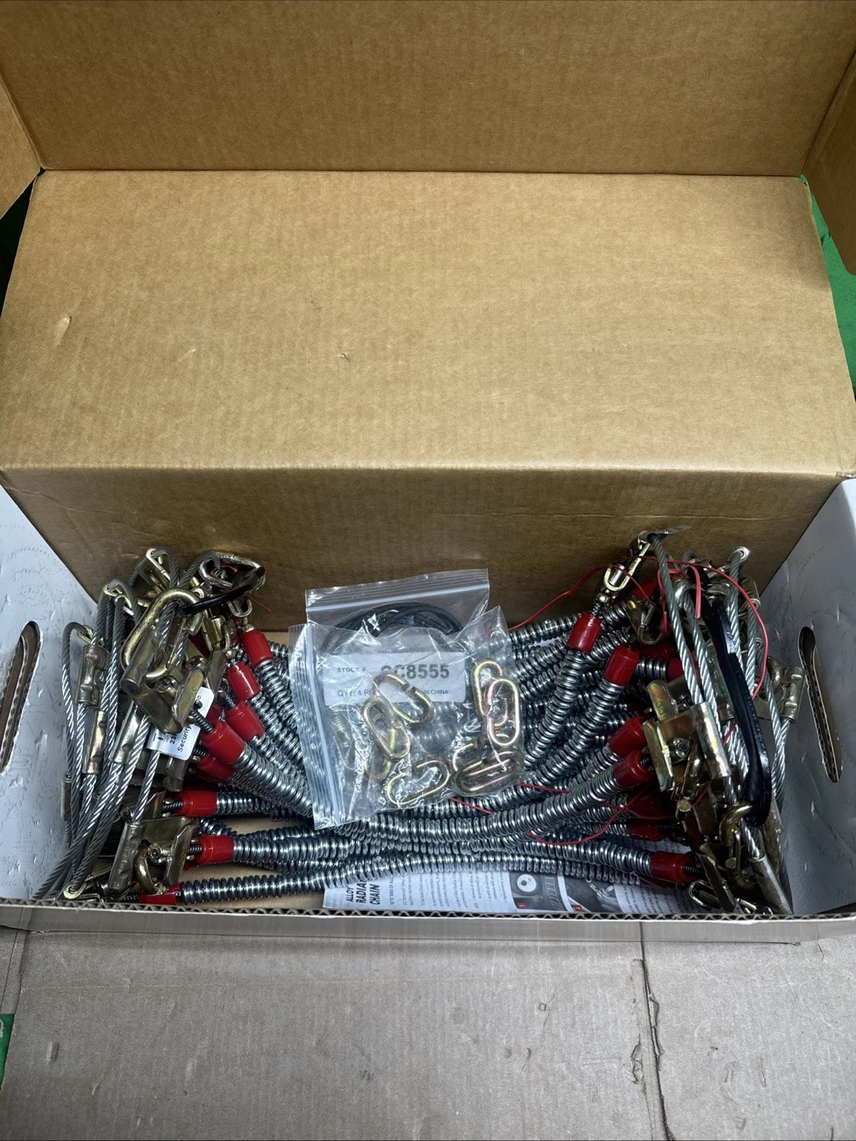 SCC ALLOY RADIAL CABLE CHAINS TA1939 One Pair 8.25.20