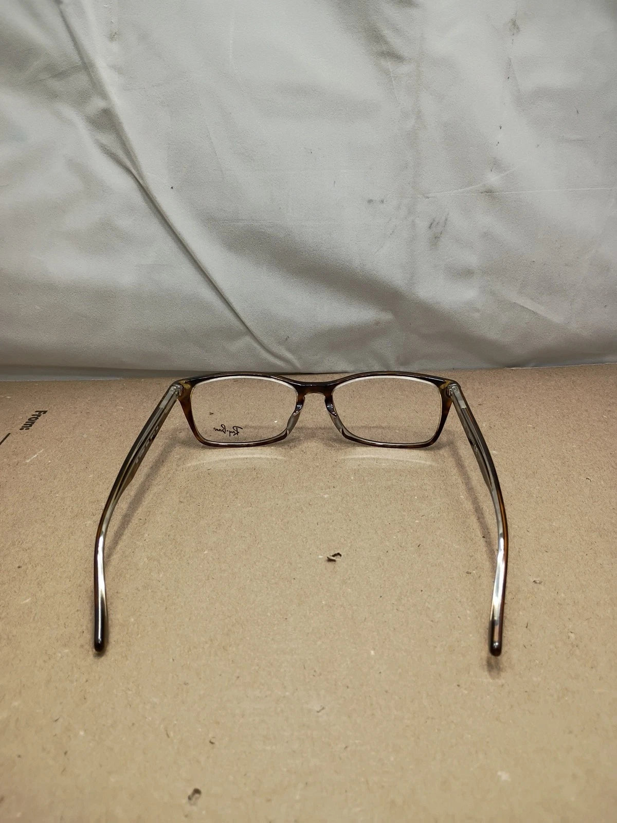 Ray-Ban RB5228 eyeglasses in a tortoiseshell pattern With Case