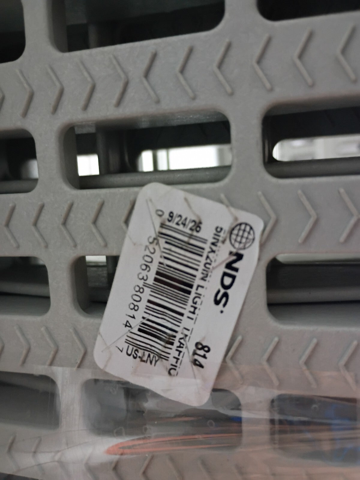 (4 PACK) NDS  5" x 20" Light Traffic Channel Grates (Light Gray)