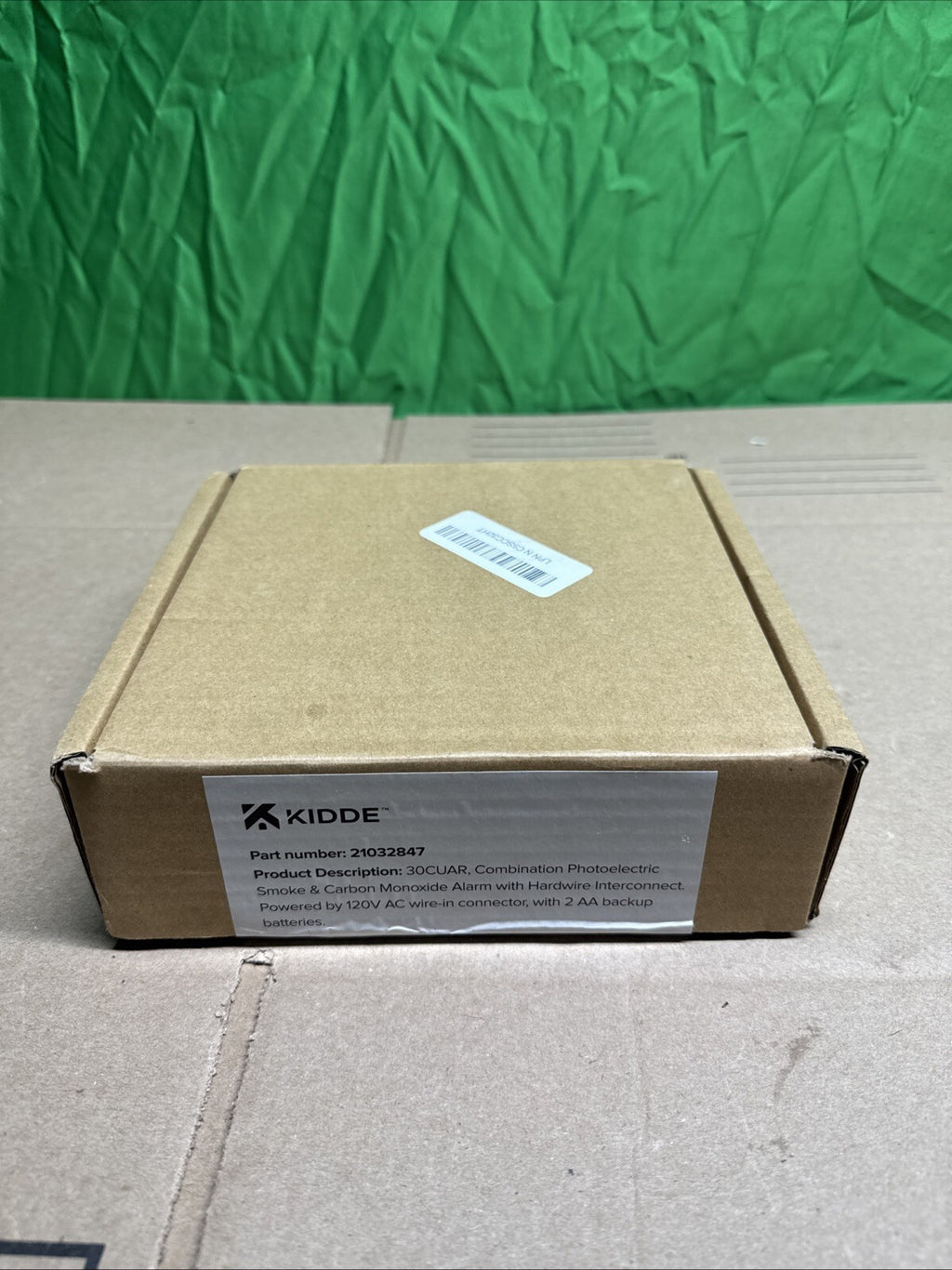 Kidde 21032847 White Hardwired Combination Carbon Monoxide & Smoke Alarm