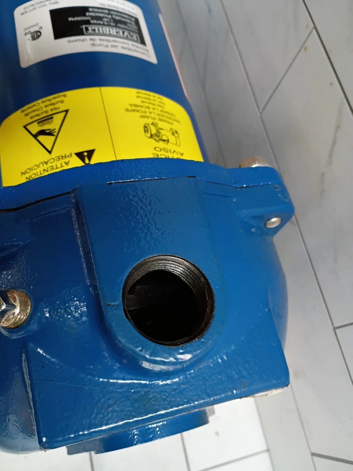 Everbilt 1 HP Professional Convertible Jet Pump. Read Description Used