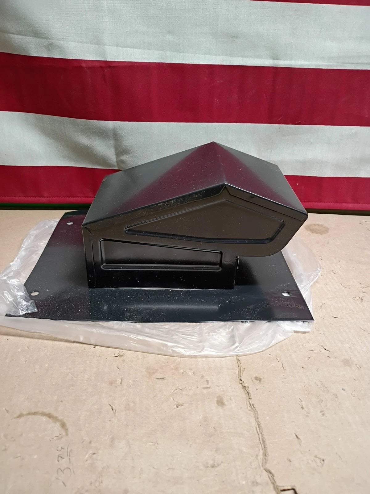 Broan-NuTone Roof Cap - Black (636) For Fans With 3"-4" Duct