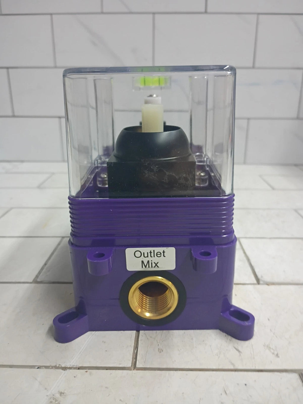NEW IN WALL SHOWER FAUCET MIXING VALVE. Open Box Read Description