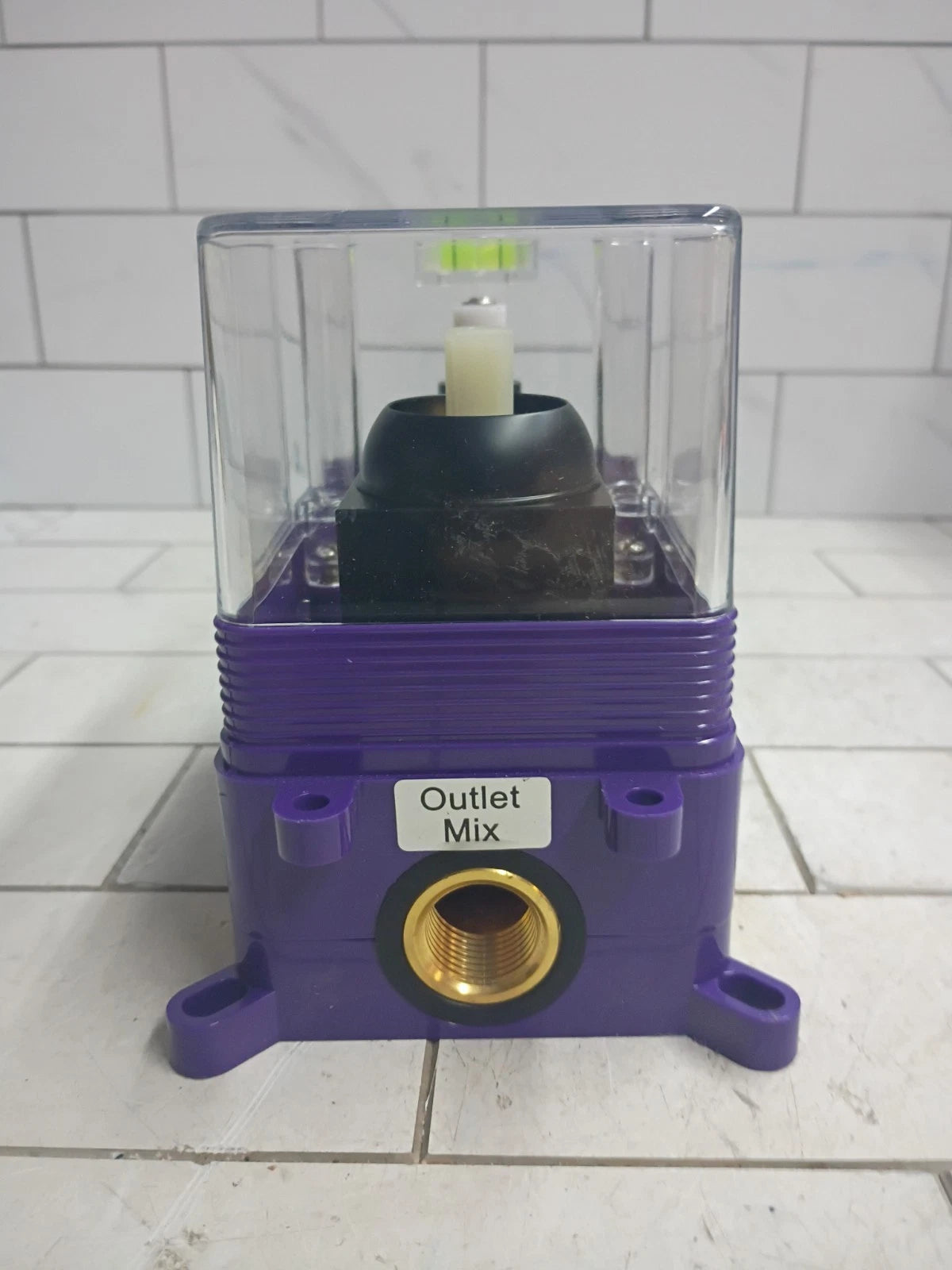 NEW IN WALL SHOWER FAUCET MIXING VALVE. Open Box Read Description
