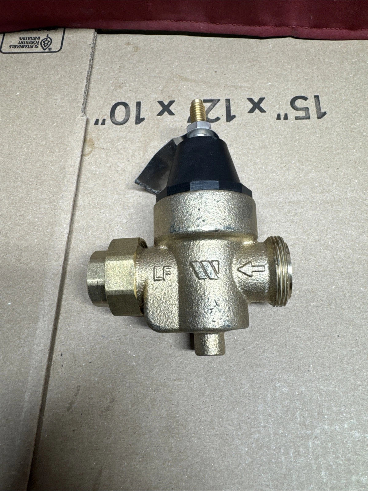 Watts 3/4 LFN45BM1-U 3/4 in. Brass MPT x FTP Pressure Reducing Valve