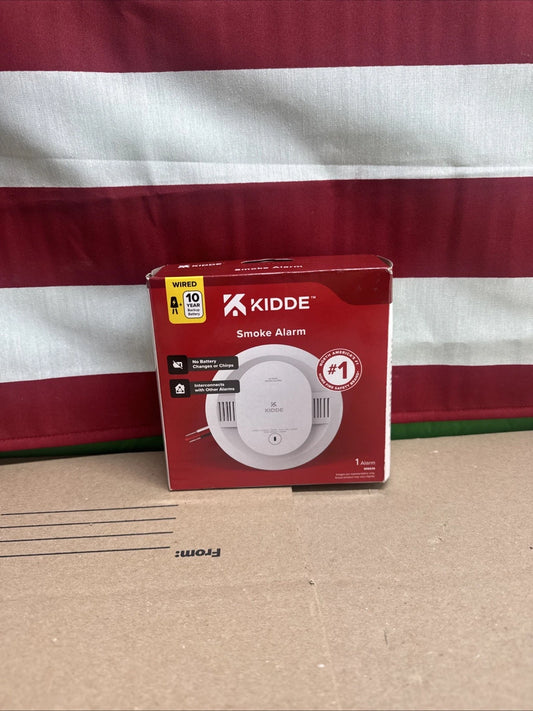 Kidde 20SA10 Hardwired Smoke Detector with Photoelectric sensor New Open Box