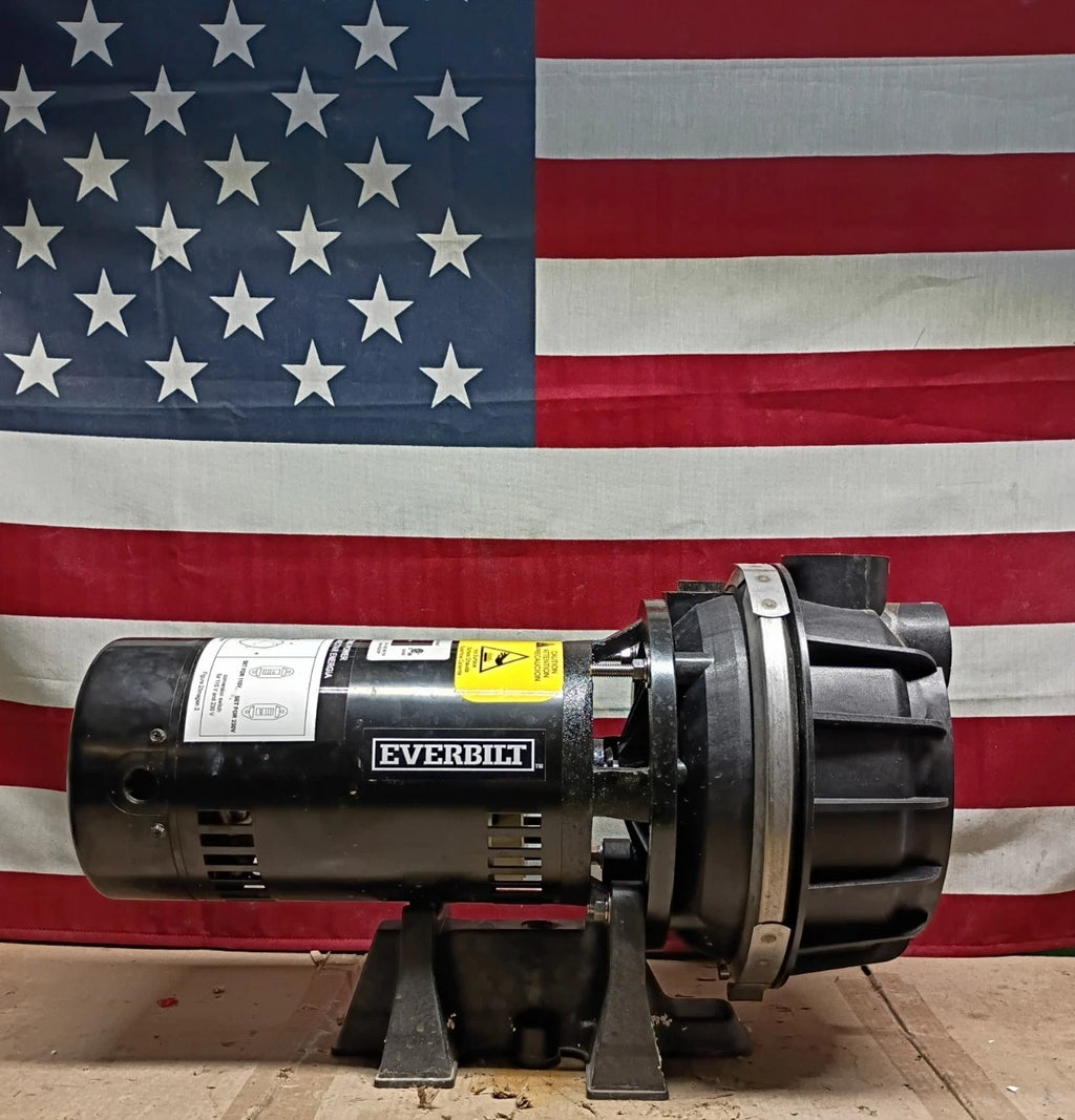 Everbilt HDLS15P Lawn Irrigation Pump Plastic 1-1/2HP FOR PARTS ONLY