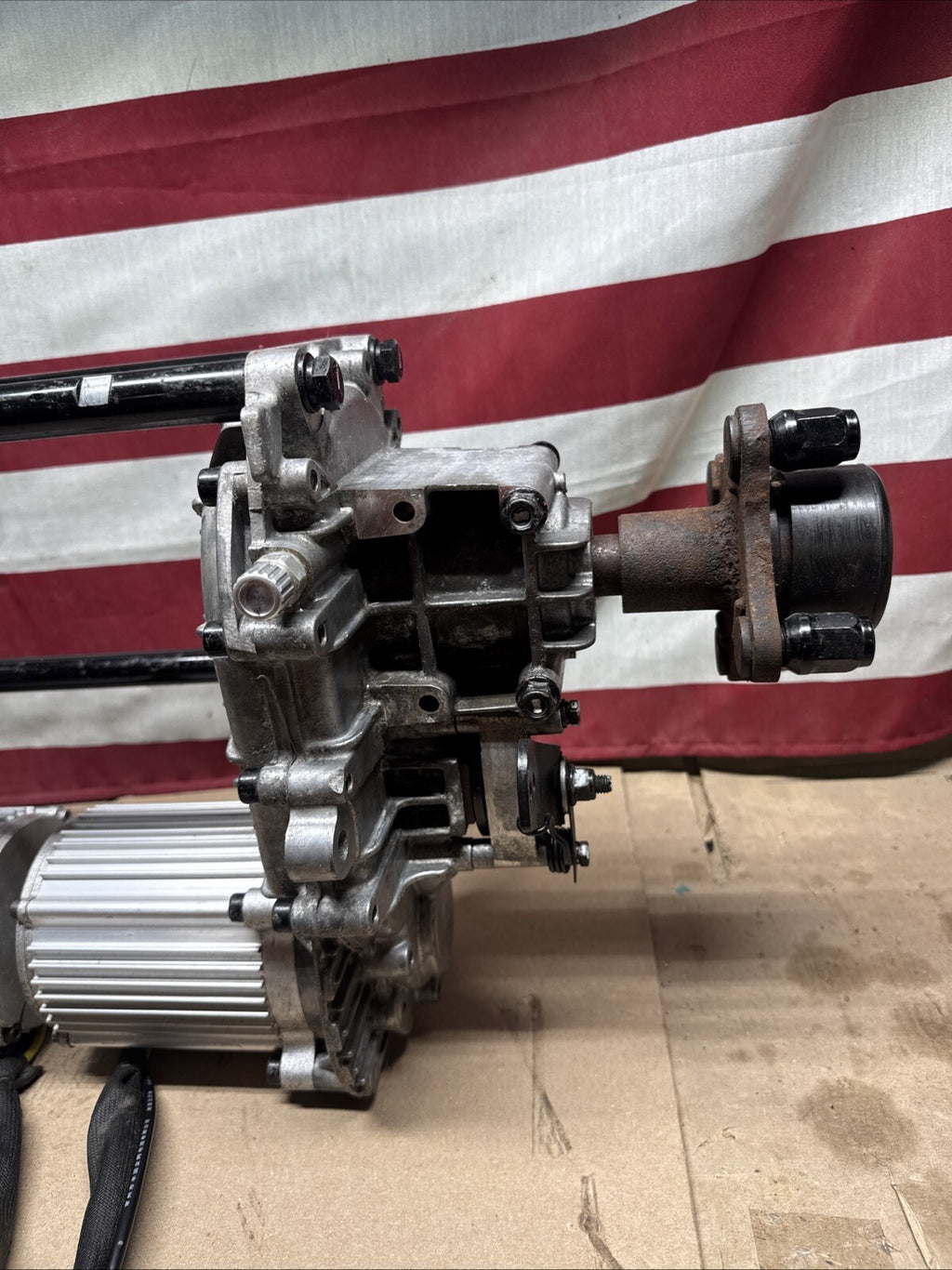 Complete Drive Motor & Transaxle Assembly Ryobi 30" Z30Li 80v Zero Turn Mower