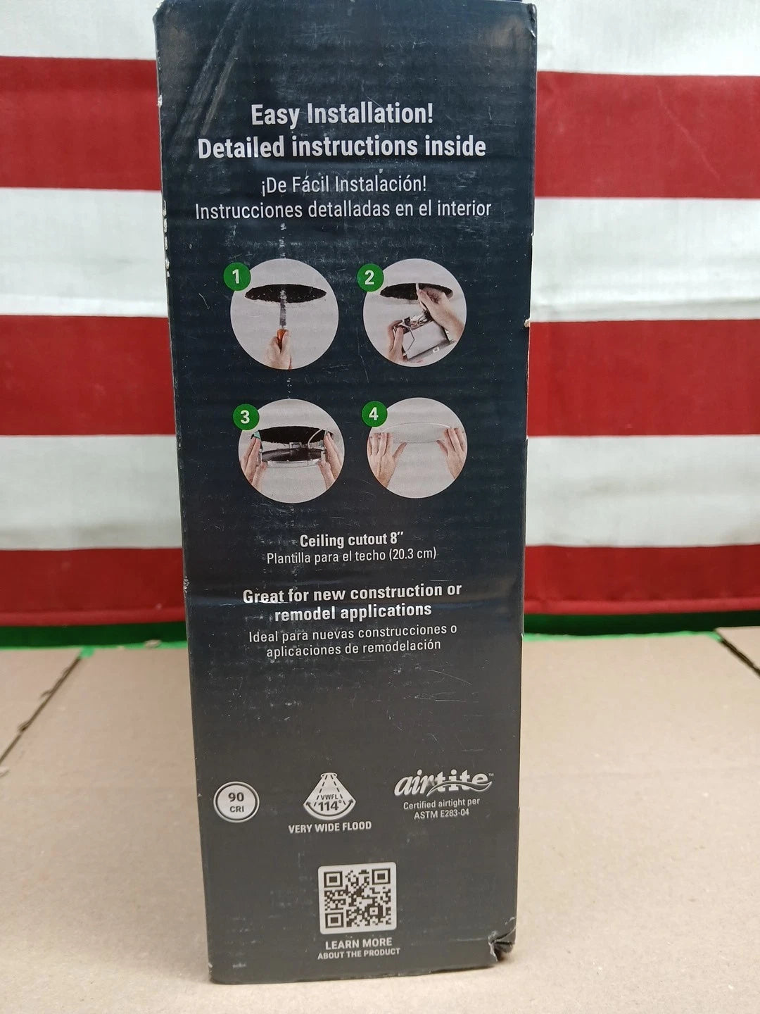 HALO 8 in. Selectable CCT and Lumens Canless Recessed Integrated LED Kit