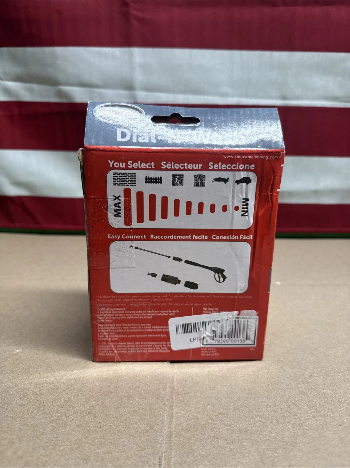 Simpson 4500PSI Dial-N-Wash Adjustable Pressure Washer Regulator 82232 FREE SHIP