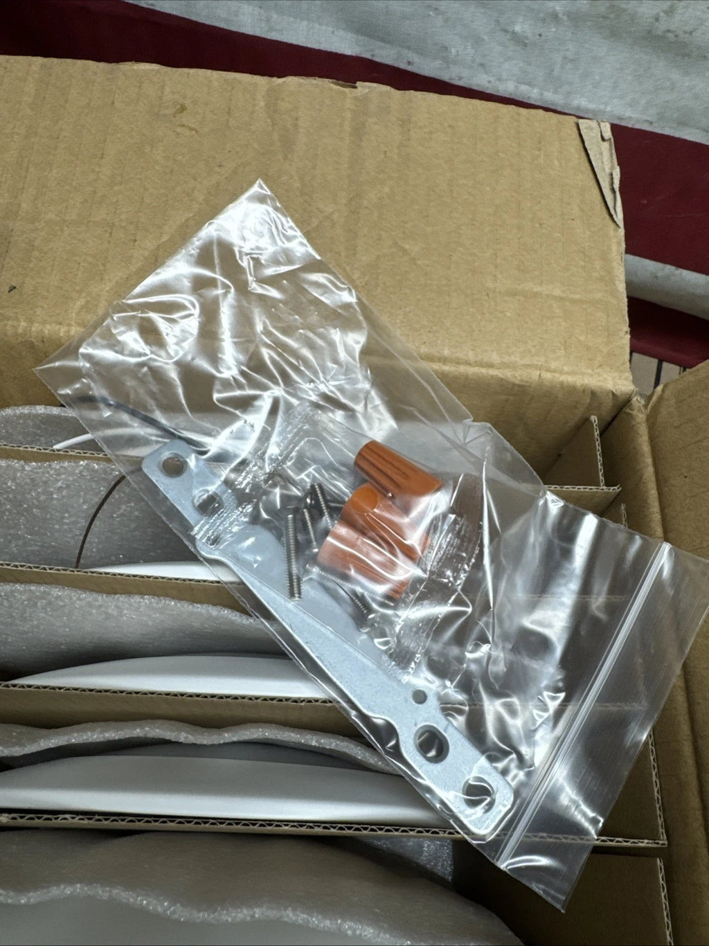 6-pack of Halo HLC 6 in. 3000K White Integrated LED Recessed Light Trims;