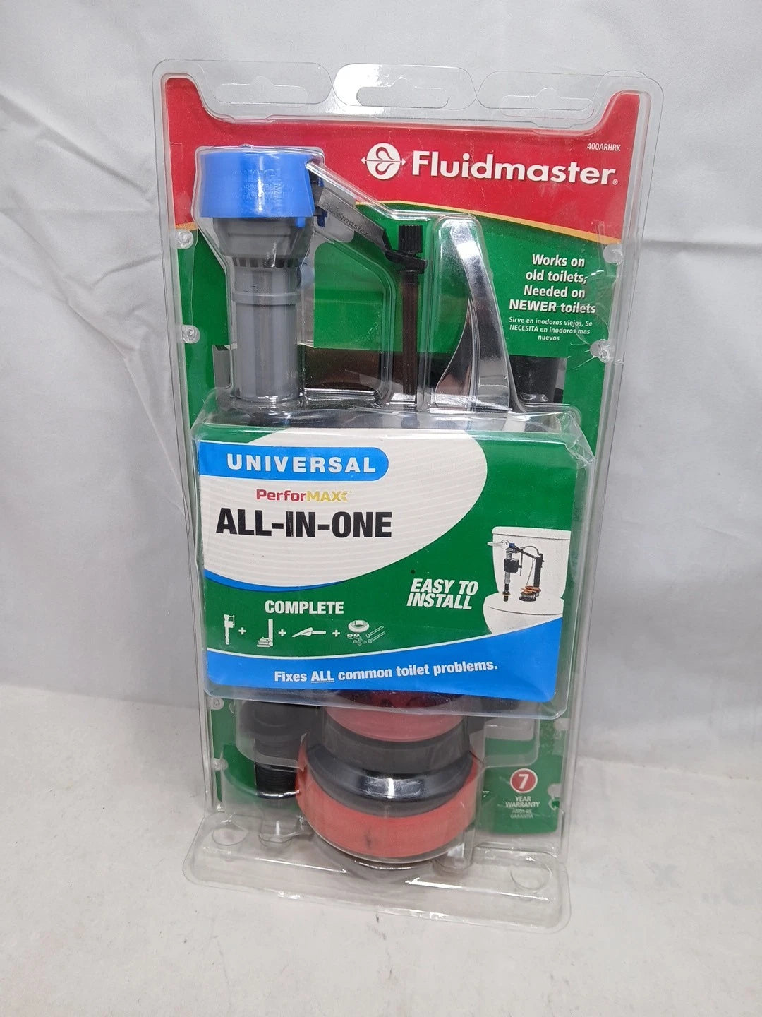 LOT OF 9 Fluidmaster Universal Complete Toilet Rebuild Repair Kit 10" H 400ARHRK