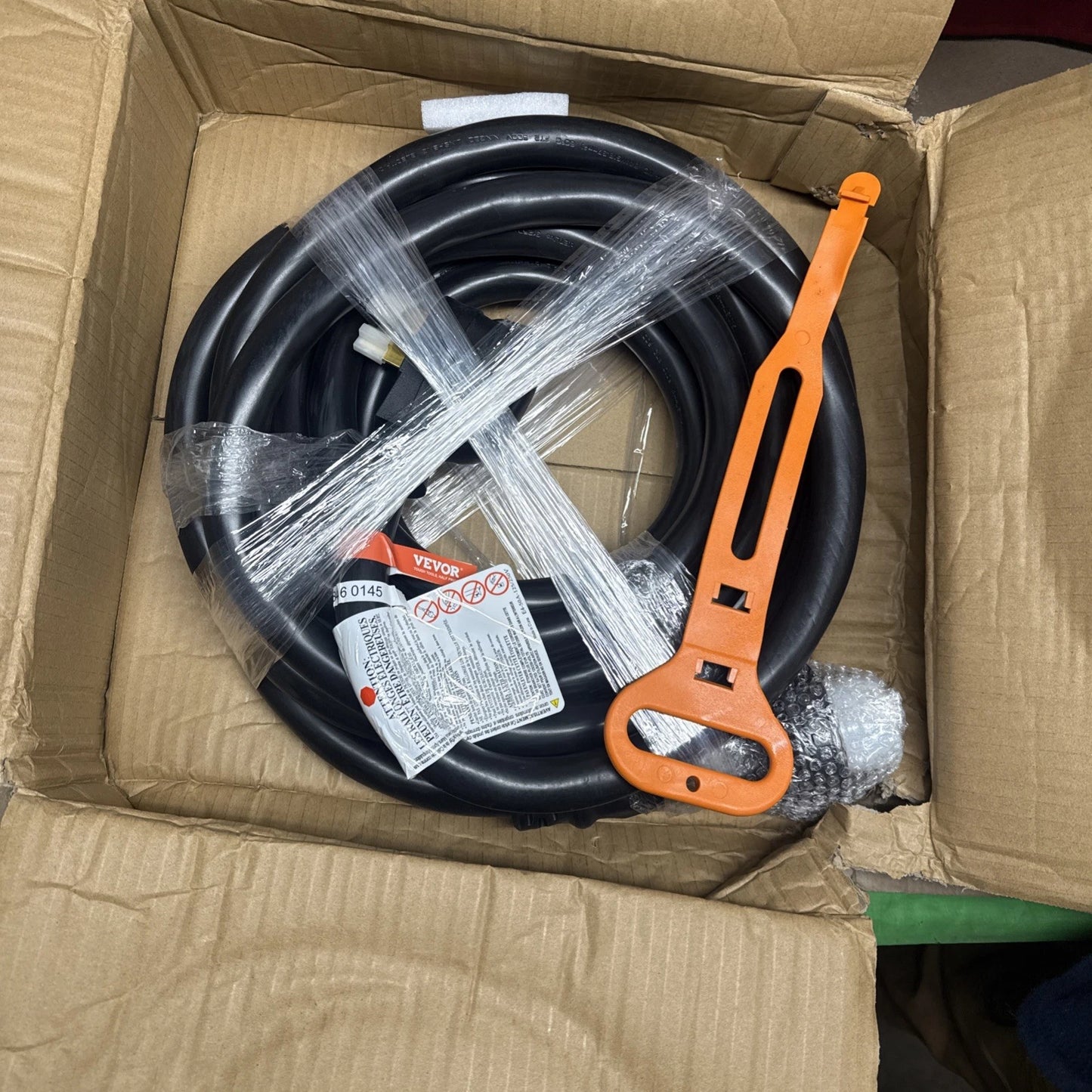 VEVOR 30 ft. Generator Extension Cord 50 Amp 250-Volt Generator Extension Cord.