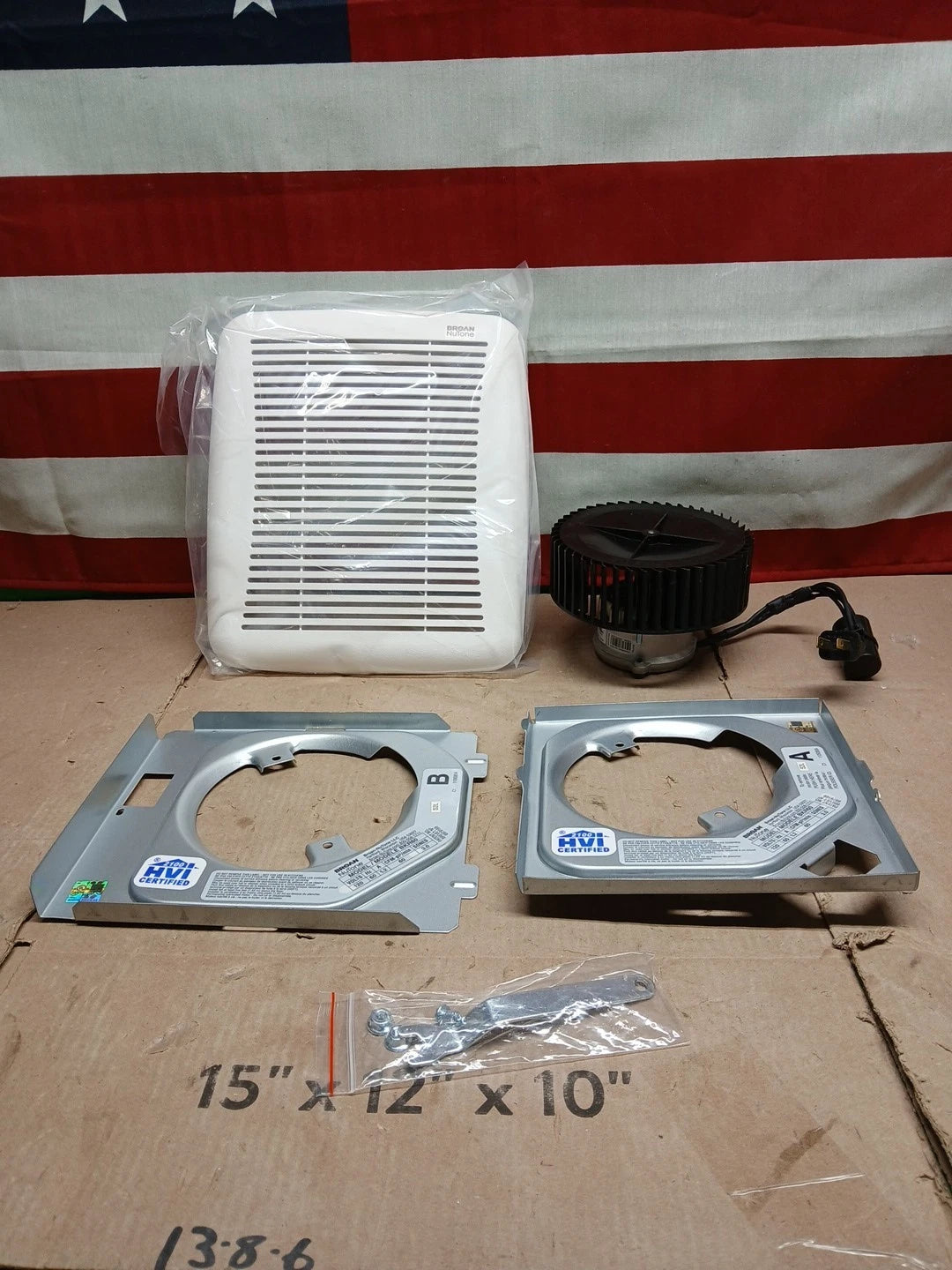 Broan NuTone Quickit 60 CFM Bathroom Vent Upgrade Kit Model BKR60