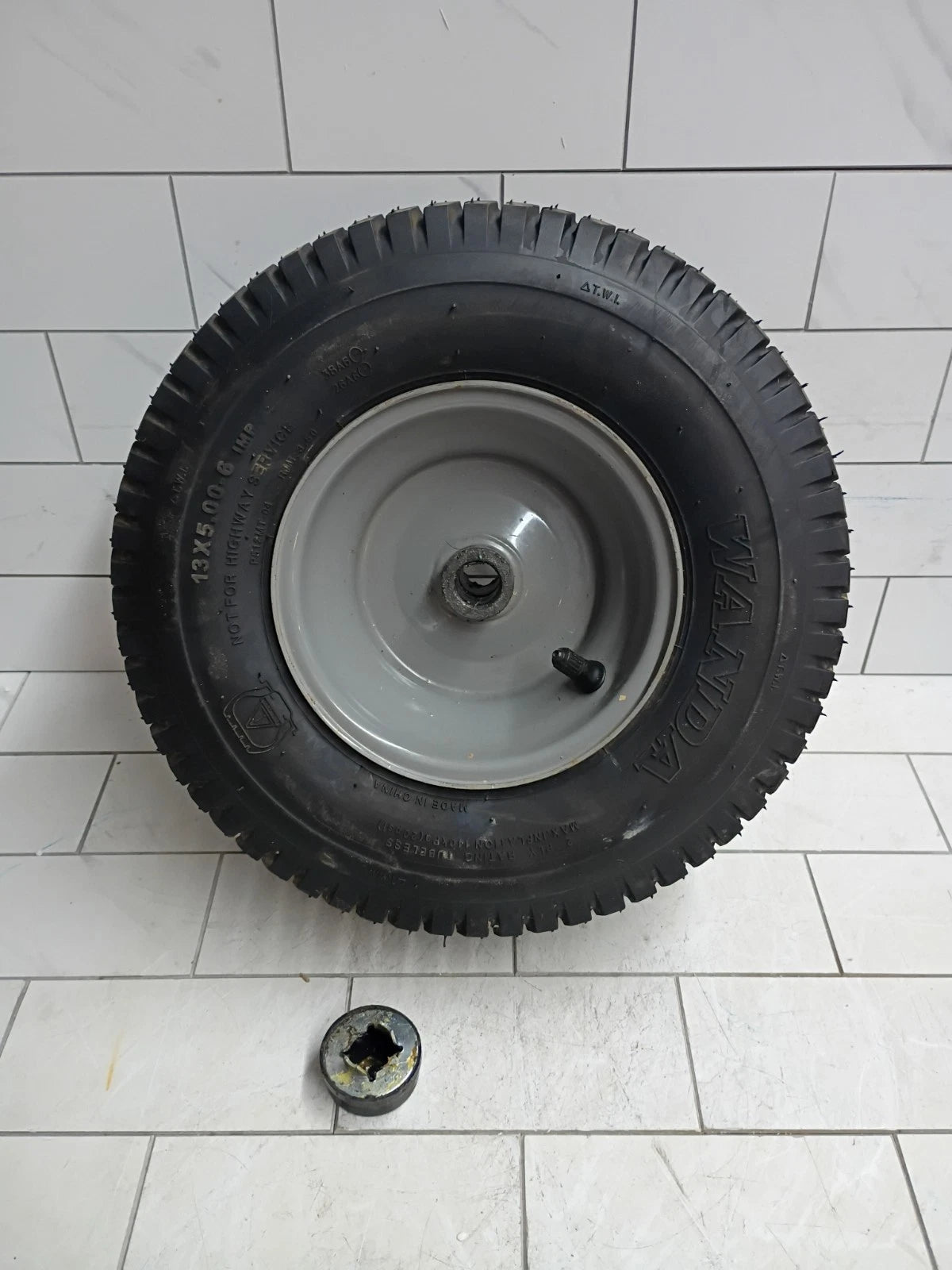 OEM Front Tire 13x5.00-6 For Craftsman Electric mower CMCRM233301 USED