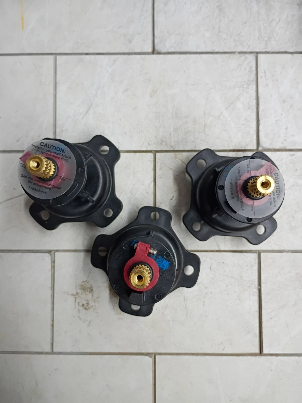 3-PK Kohler RGP77759 Mixer Cap for Rite Temp Pressure Balancing Valves Open Box