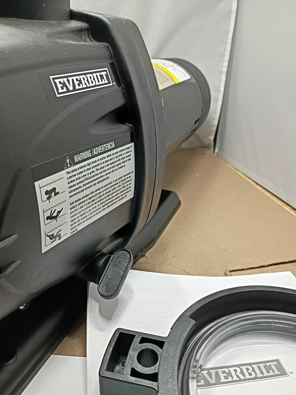 Everbilt 1 HP Pool Pump InGround 2 Speed 230V (Model SPP10002-2SP) NEW OB
