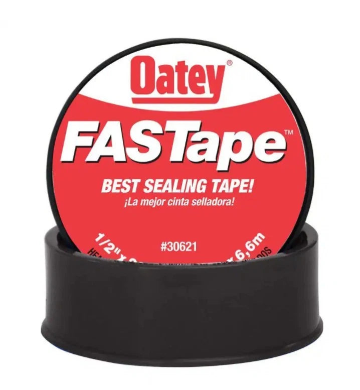 Lot Of 72 Oatey FASTape 1/2 in x 260 in Thread Sealing PTFE Tape Open Box