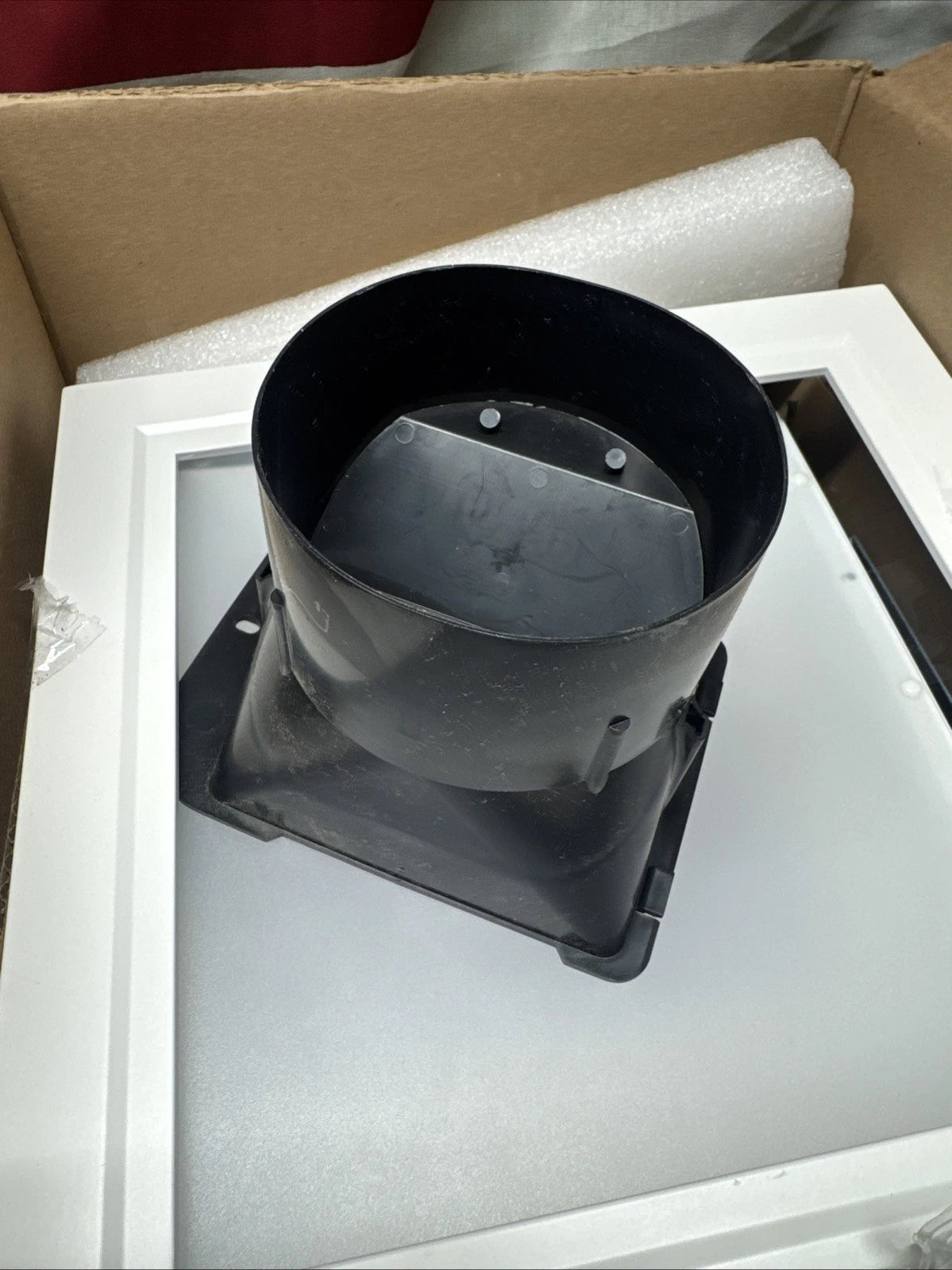 110 CFM Exhaust Fan LED Light Broan NuTone Bathroom Ceiling AERN110LTW