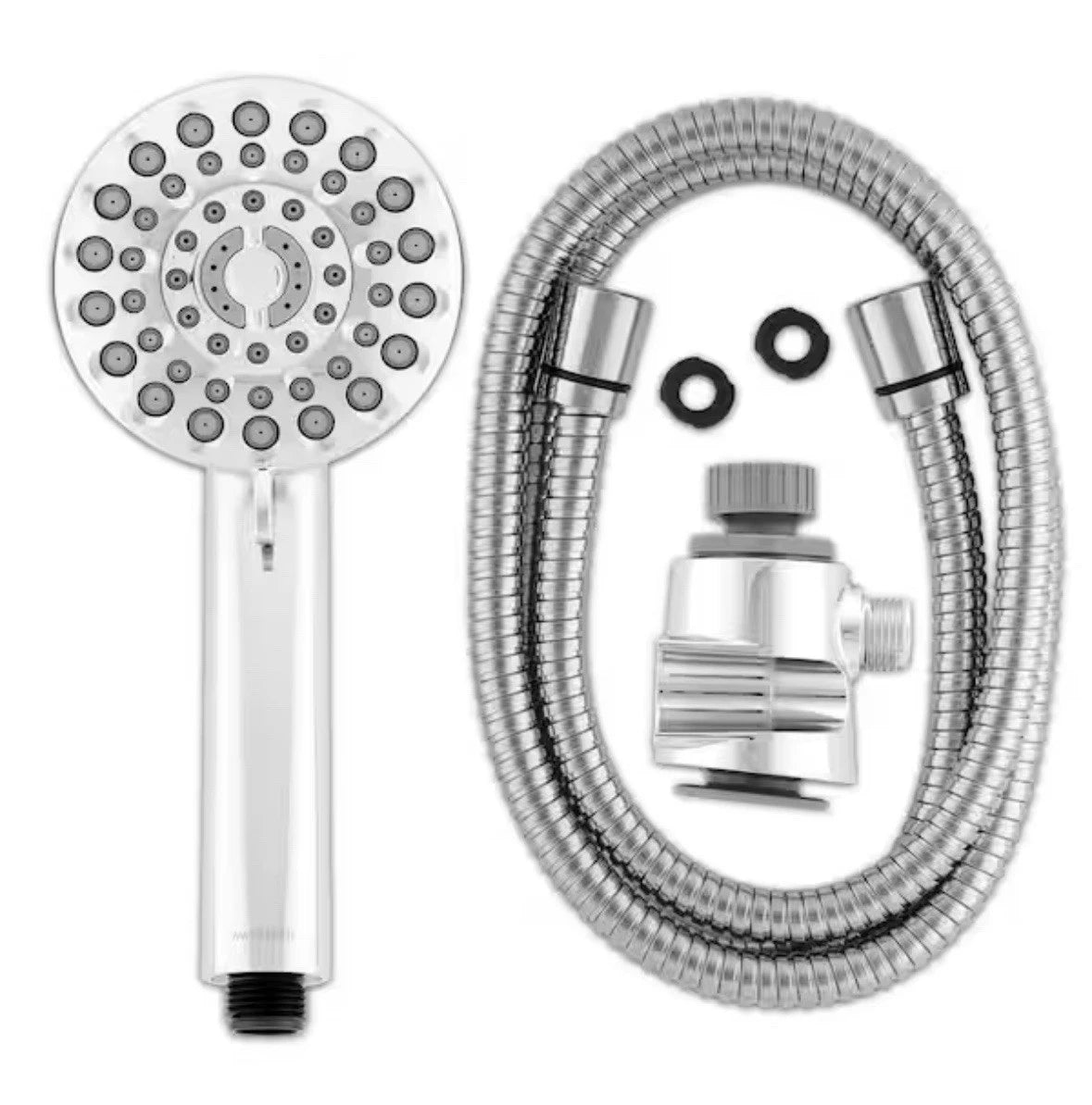 NOB Dualdock Multi-height 7spray wallmount handheld showerhead..