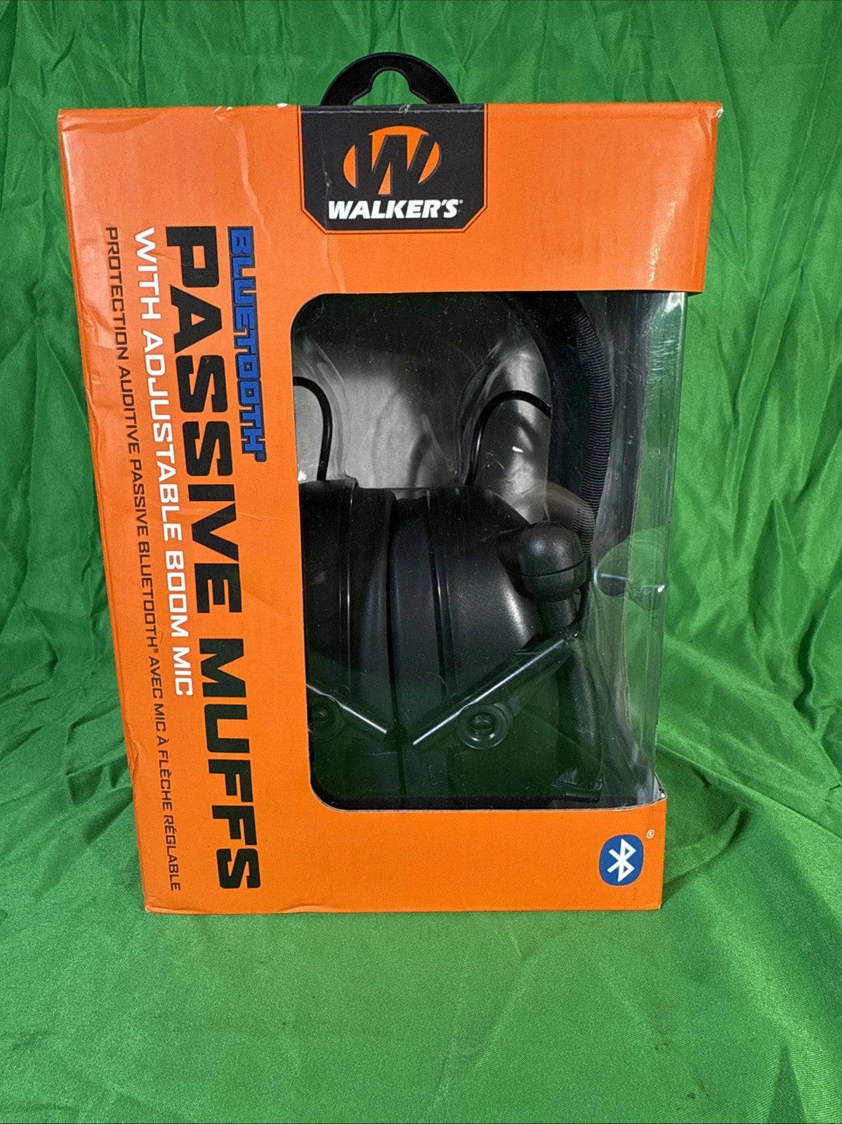 Walker's Bluetooth Passive Protection Muff CVC Noise Cancellation Clear