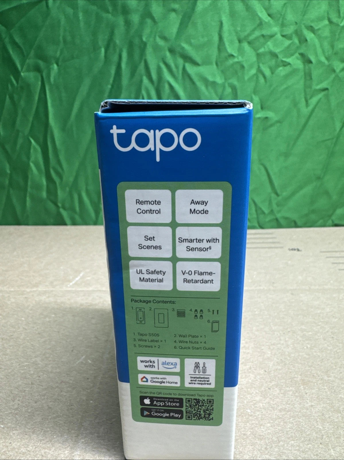 TP-Link Tapo Smart Wi-Fi Light Switch White Tapo S505 Matter Voice Control