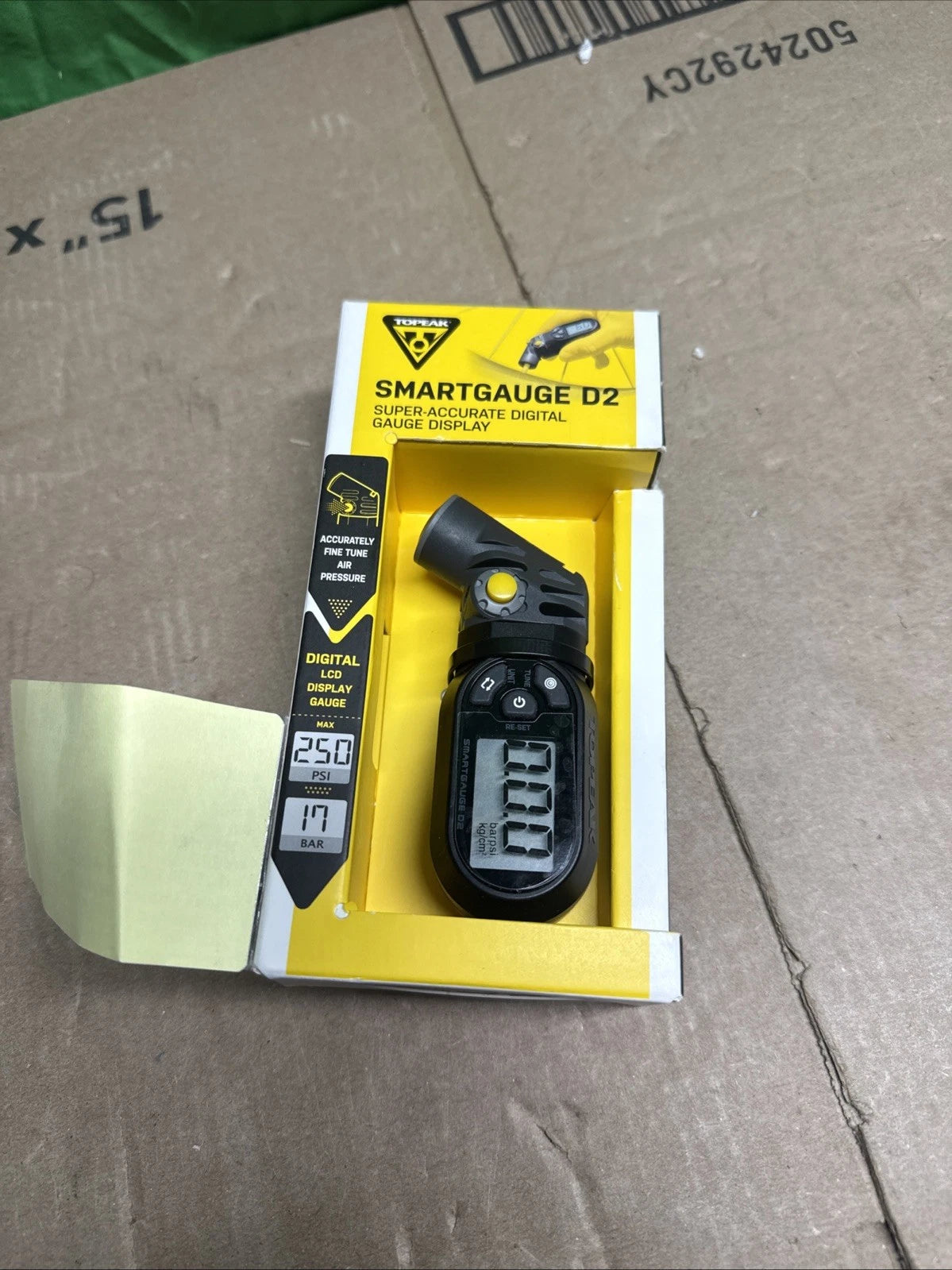 Topeak SmartGauge D2 Digital Tire Pressure Gauge