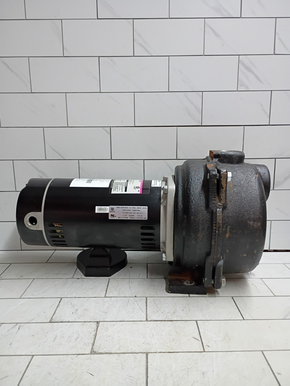 Wayne WLS150 1-1/2HP 230V Cast iron Lawn Irrigation Sprinkler pump FOR PARTS ONL