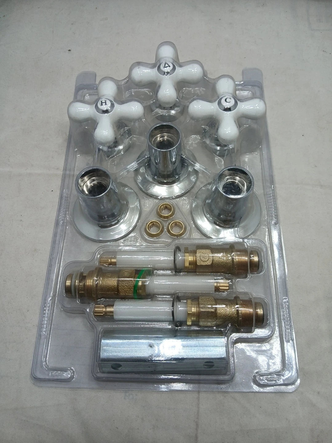 Danco Tub/Shower Remodel Kit for Pfister - Porcelain Cross Arm - 39696 OB
