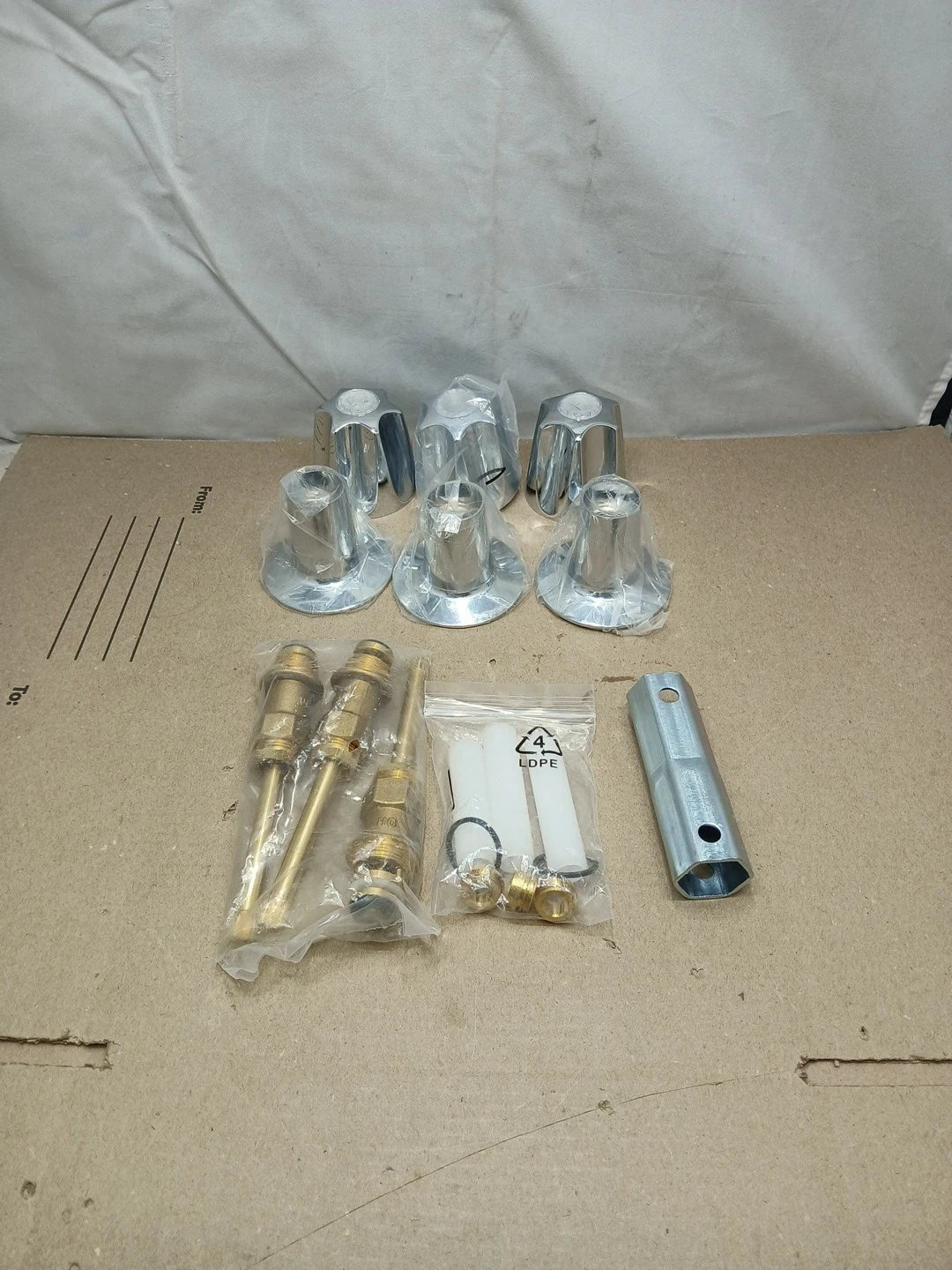 Danco 39619 Tub/Shower Remodeling Kit for Pfister Verve CHROME NEW Open Box